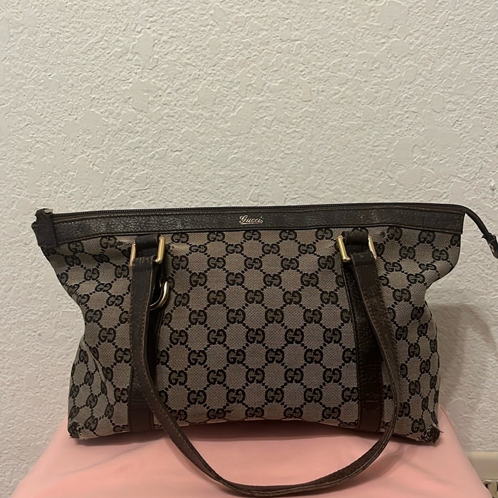 GG Gucci Canvas Small Abby